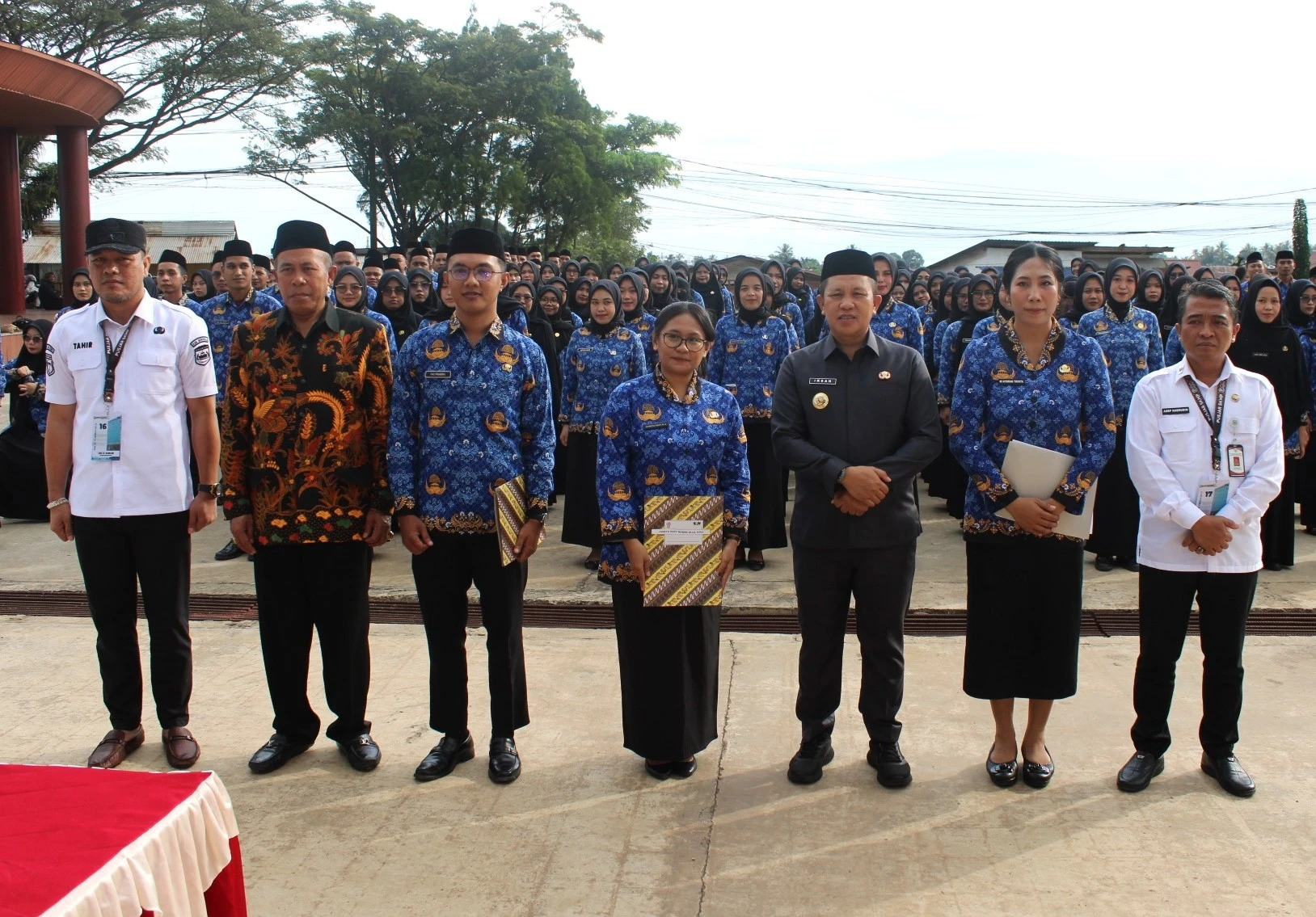 Lantik 199 CPNS Menjadi PNS, Bupati Morowali Tekankan Keadilan Wilayah dan Pelayanan Prima