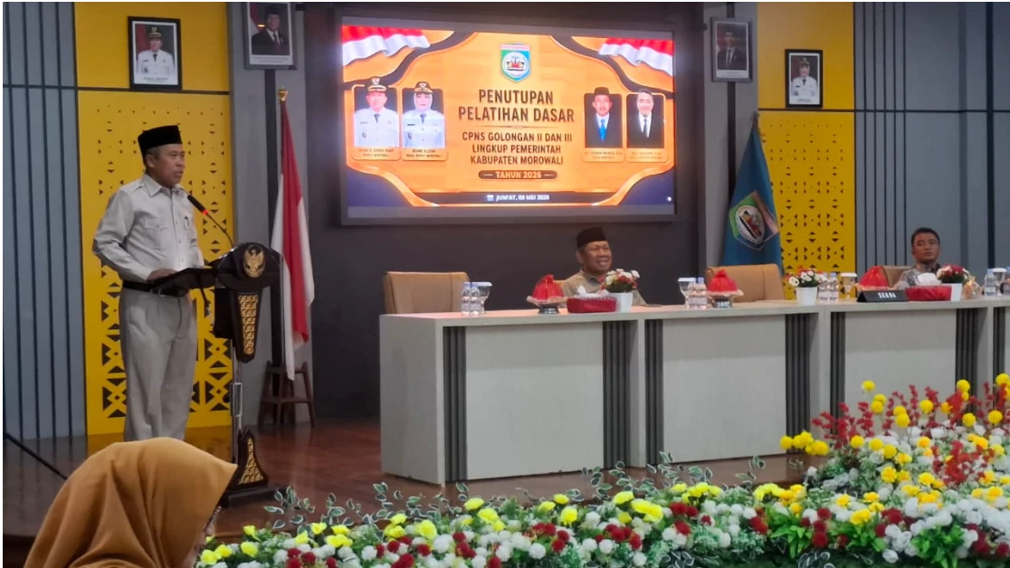 Tutup Latsar CPNS 2026, Plh Sekda Morowali Ingatkan Pentingnya Integritas dan Loyalitas dalam Menjalankan Tugas sebagai ASN