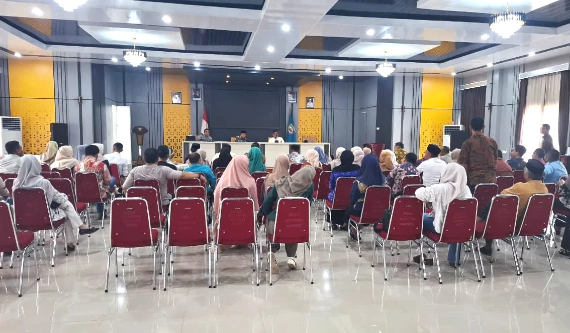 Sekda Pimpin Rapat Pembahasan Mekanisme Upah Tenaga Non-ASN di Kabupaten Morowali